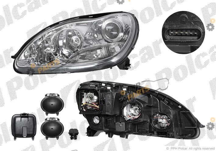 Основная фара Polcar 5030090E