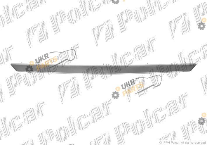 Облицовка / защитная накладка, облицовка радиатора Polcar 28000511
