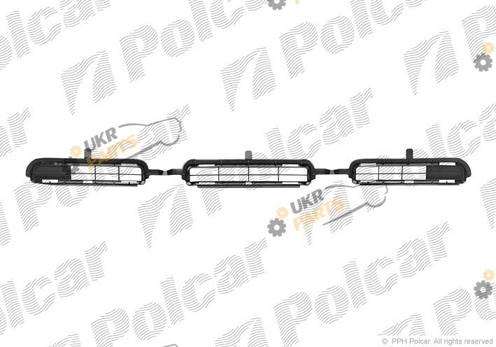Решетка переднего бампера Polcar 814927-5