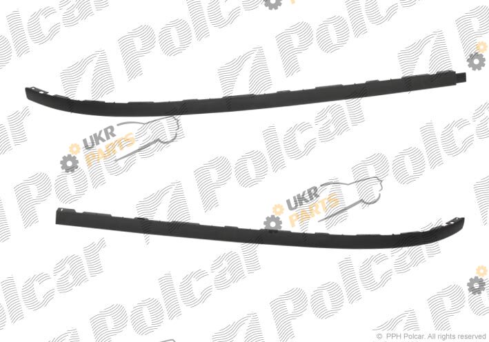 Спойлер бампера Polcar 5711250X