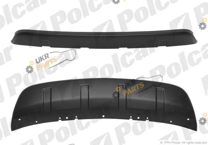 Спойлер бампера Polcar 526607-7