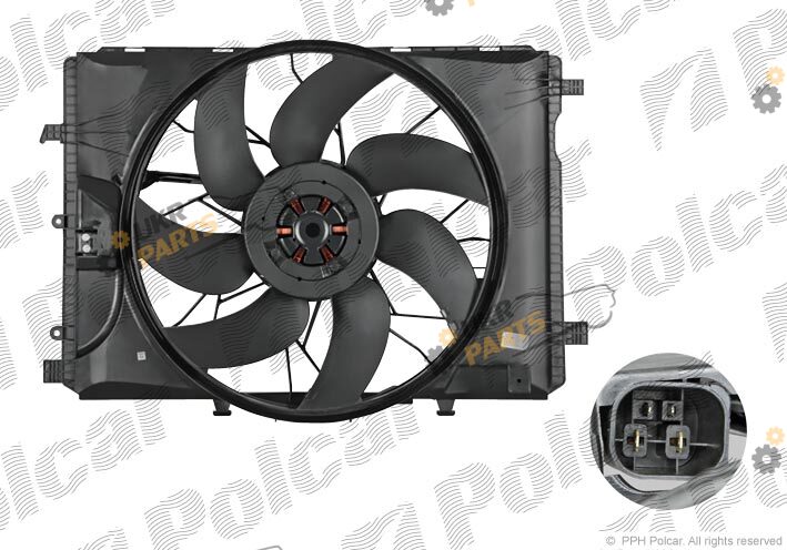 Вентилятор охлаждения двигателя Polcar 507023W1