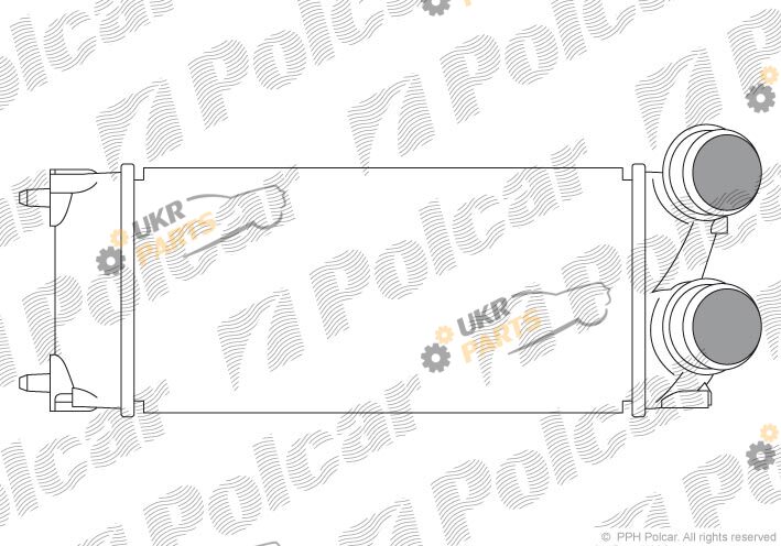 Интеркулер Polcar 5712J81X
