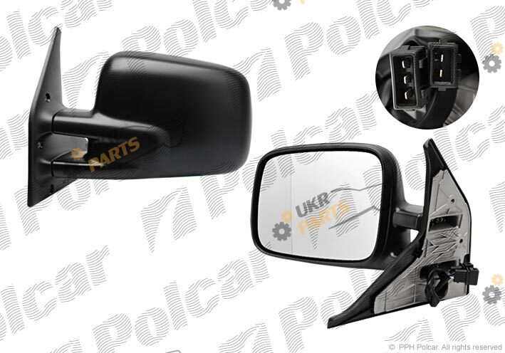 Наружное зеркало Polcar 9566514E