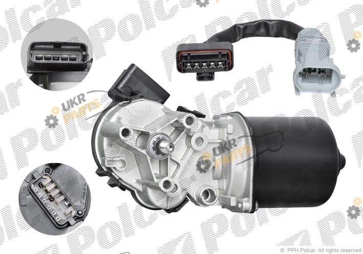 Двигатель стеклоочистителя Polcar 6011SWP1