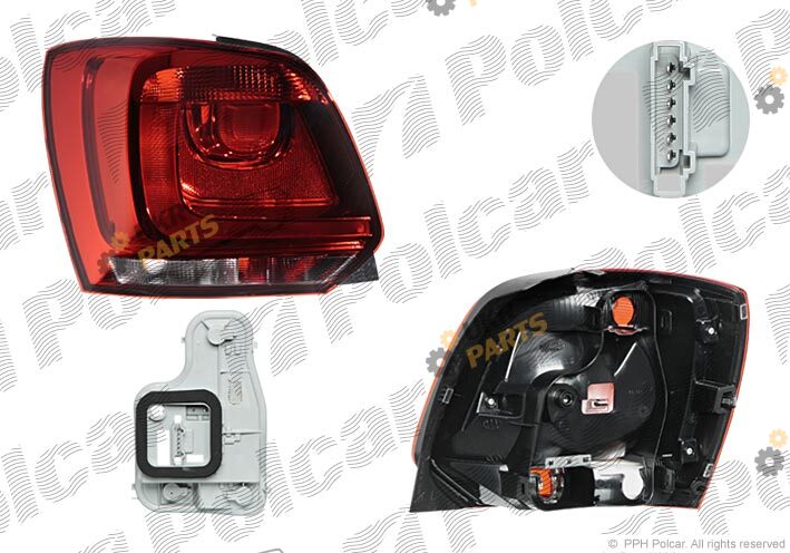 Задний фонарь Polcar 953387-E