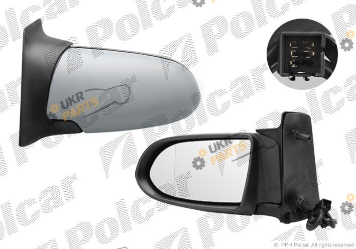 Наружное зеркало Polcar 5560525E