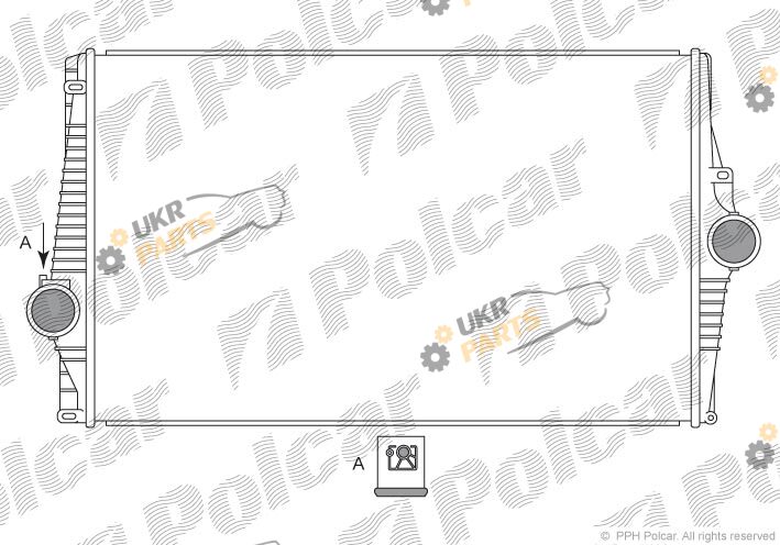 Интеркулер Polcar 9090J8-1