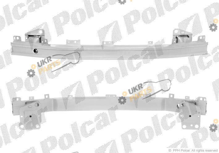 Усилитель бампера Polcar 601407-3