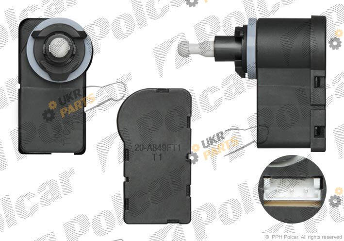 Основная фара Polcar 551909-9