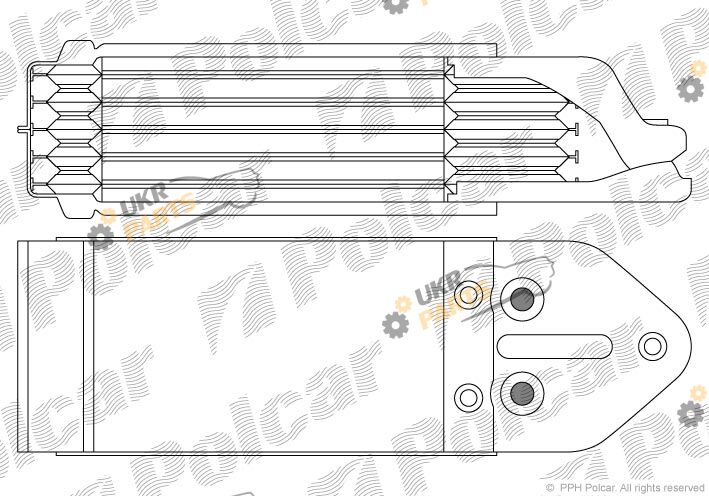Масляный радиатор Polcar 1315L8-1