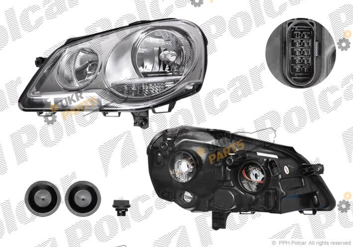 Основная фара Polcar 952709-E