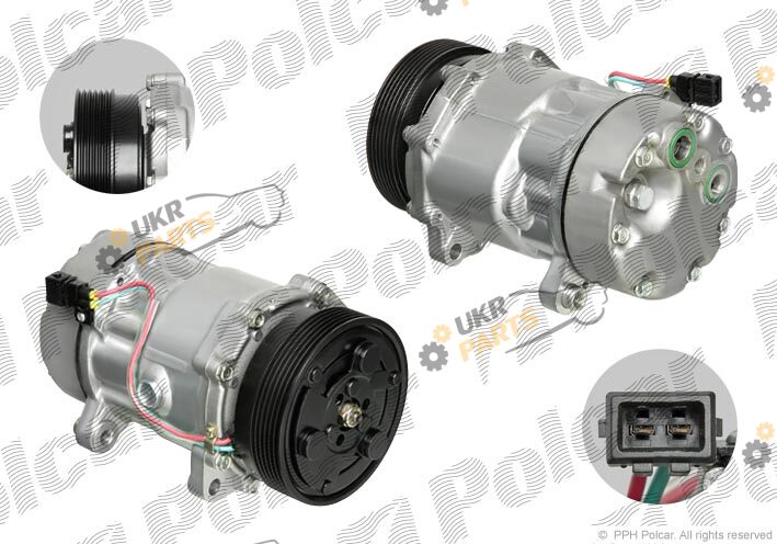 Компрессор кондиционера Polcar 9550KS-2