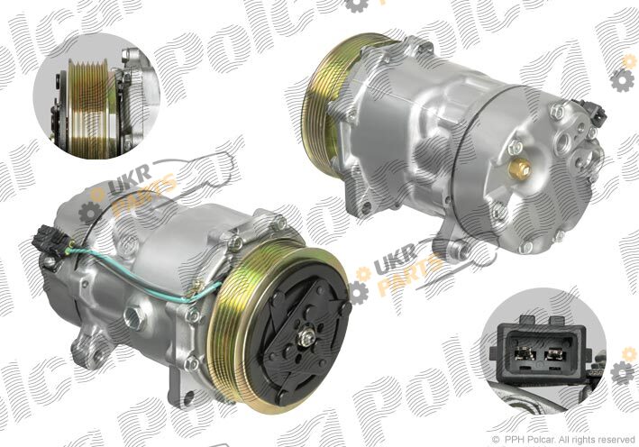Компрессор кондиционера Polcar 9567KS-1