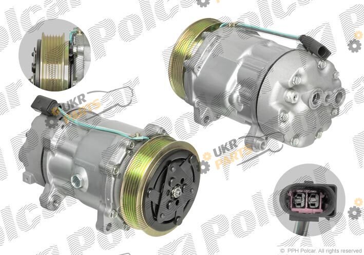 Компрессор кондиционера Polcar 9567KS-2