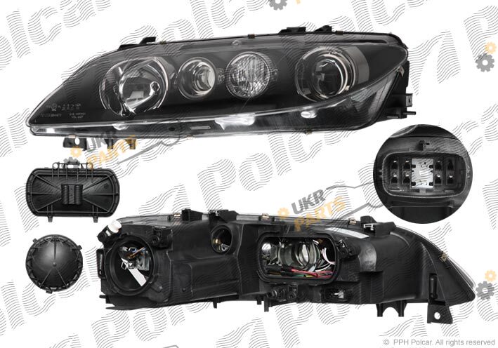 Основная фара Polcar 4519106E