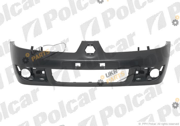 Бампер symbol. POLCAR 605707 бампер передний. Передний бампер Симбол POLCAR 605707. POLCAR 605707 бампер передний Рено Симбол. Renault Clio II/symbol 2001 бампер передний.