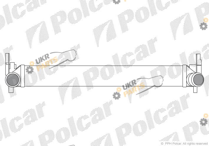 Интеркулер Polcar 6732J81X