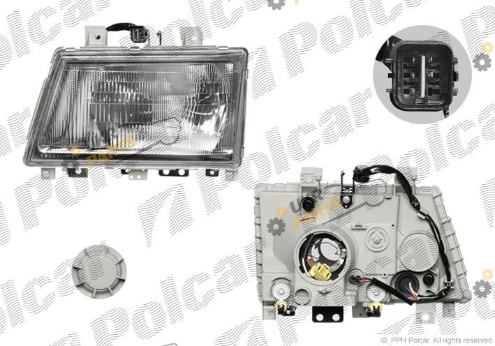 Основная фара Polcar 5296091E