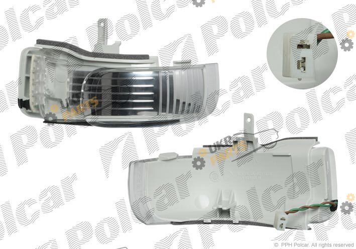 Компенсационный бак, гидравлического масла услителя руля Polcar 9578206R