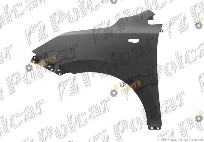 Крыло переднее Polcar 404802-1