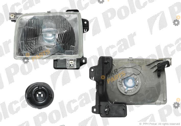 Основная фара Polcar 279609-E