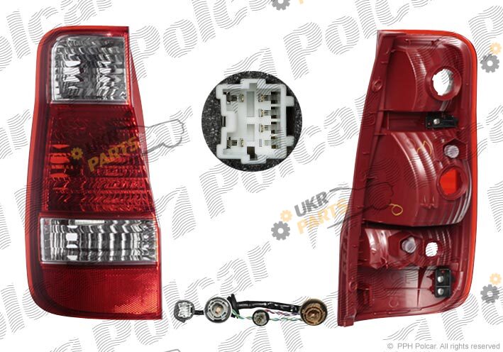 Задний фонарь Polcar 403687-E