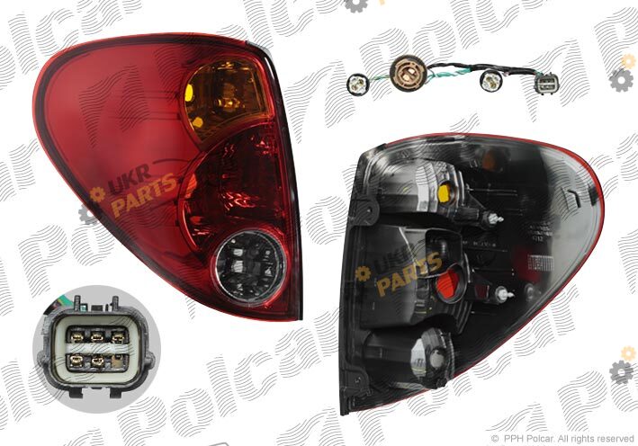 Задний фонарь Polcar 527987-E