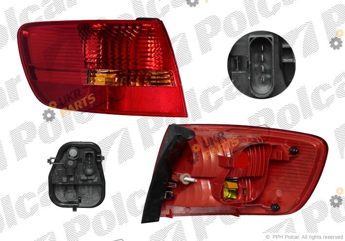 Задний фонарь Polcar 1338882V