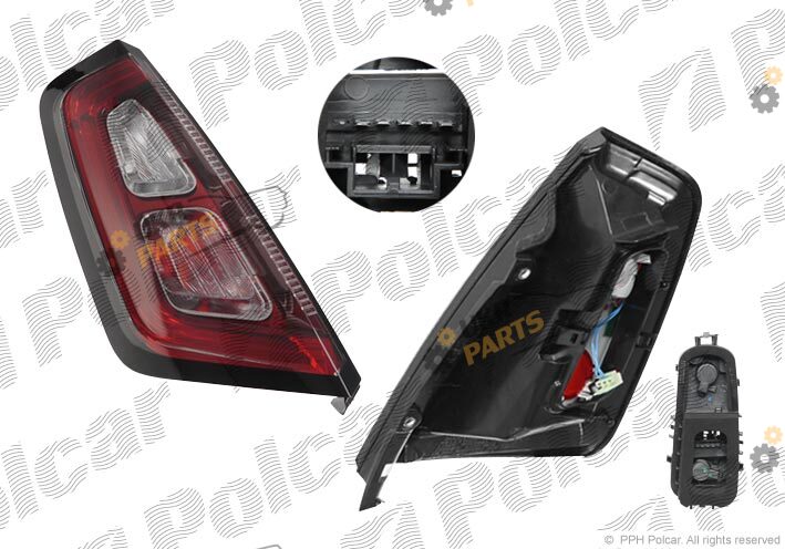 Задний фонарь Polcar 303687-U