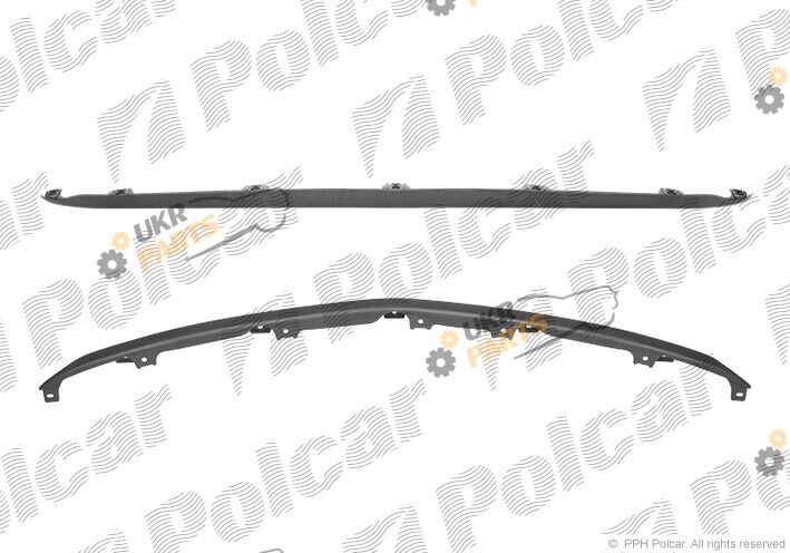 Спойлер бампера Polcar 816225