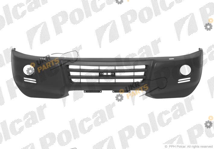 Облицовка бампера polcar 527507