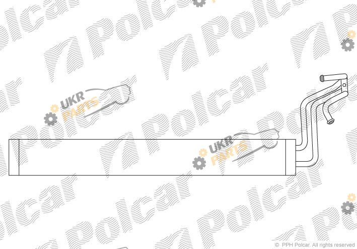 Масляный радиатор Polcar 9580L85X