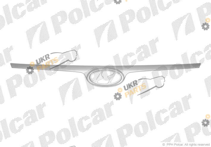 Решетка радиатора Polcar 401505-1