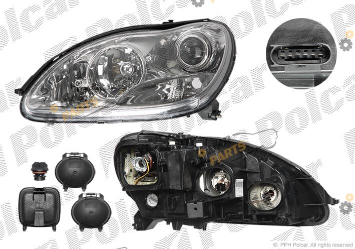 Основная фара Polcar 503009-U