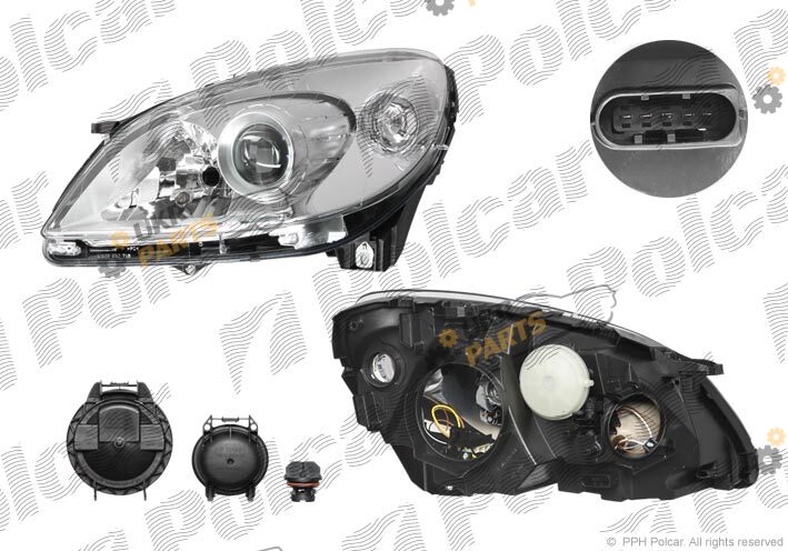 Основная фара Polcar 5035092U