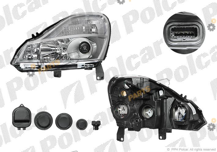 Основная фара Polcar 6058091E