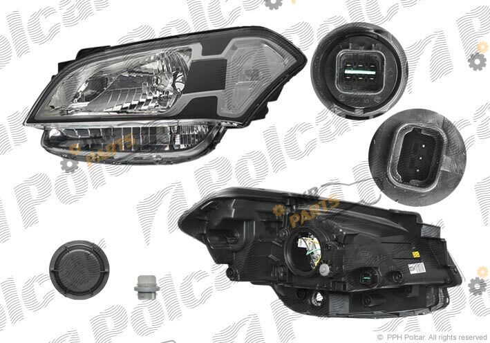 Основная фара Polcar 4165090E