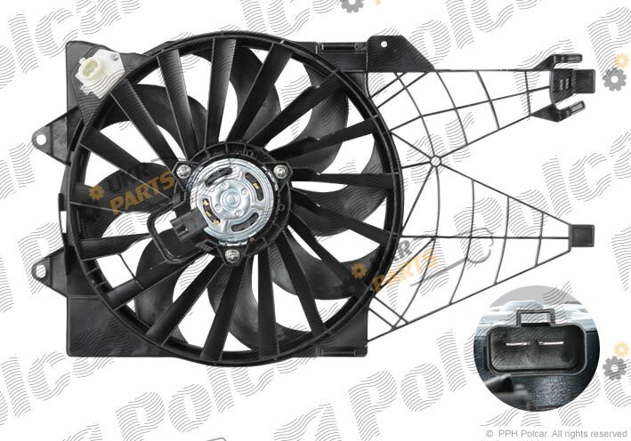 Вентилятор охлаждения двигателя Polcar 302523W5