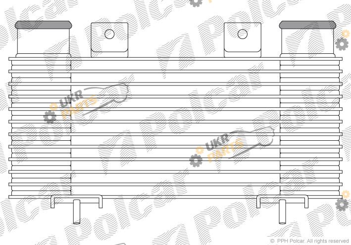 Интеркулер Polcar 3268J8-1