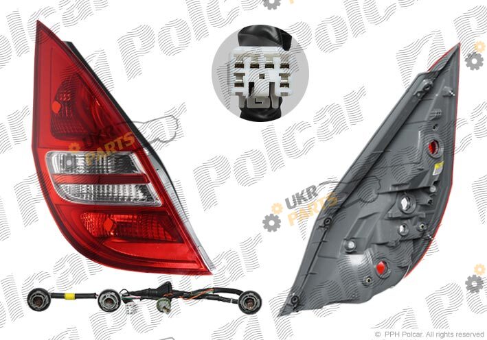 Задний фонарь Polcar 401588-E