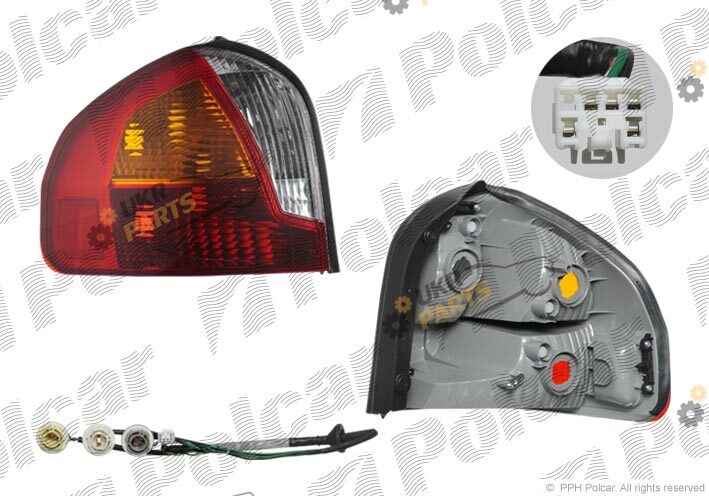 Задний фонарь Polcar 405087-E