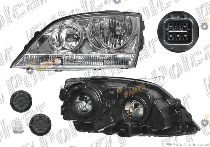 Основная фара Polcar 4170091E