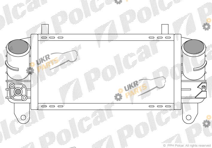 Интеркулер Polcar 1322J8-1