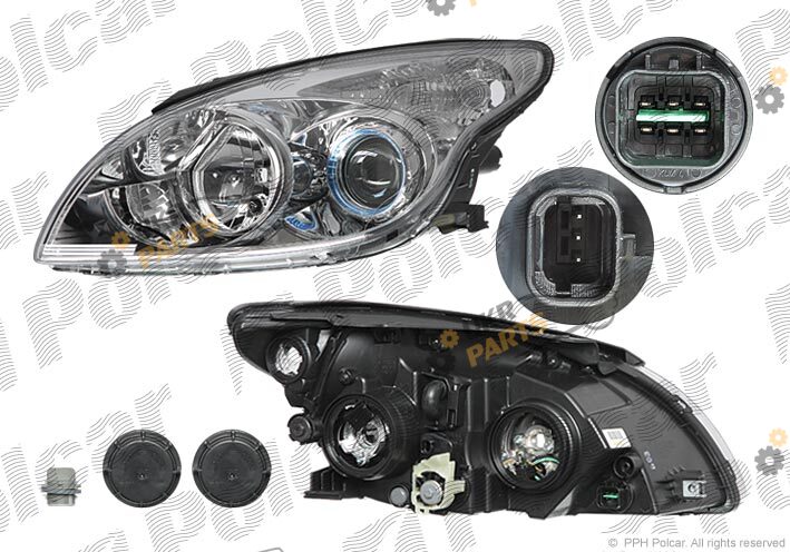 Основная фара Polcar 4015091E