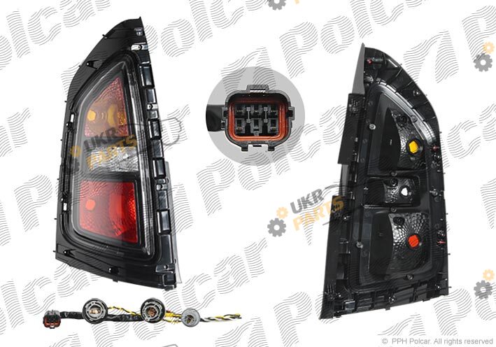 Задний фонарь Polcar 416587-X
