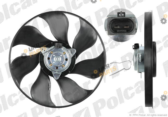 Вентилятор охлаждения двигателя Polcar 325623U1