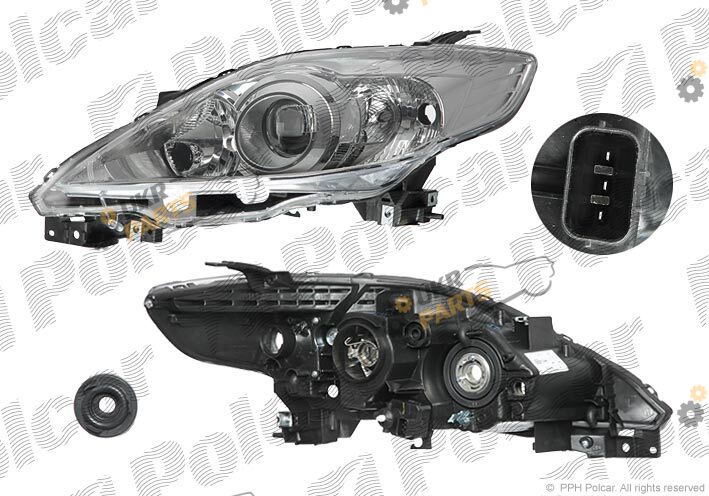 Основная фара Polcar 4550092E