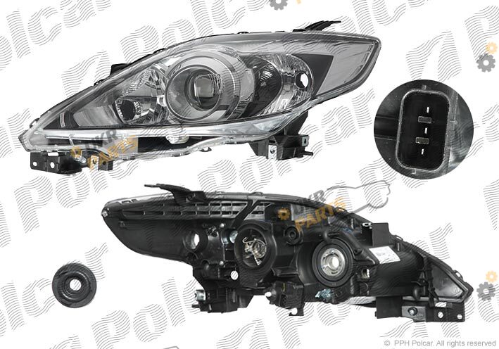 Основная фара Polcar 4550103E