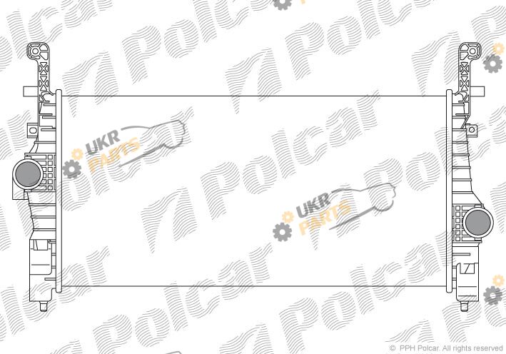 Интеркулер polcar 4026J81X